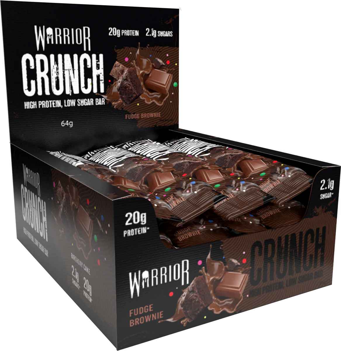 Warrior Crunch Protein Bar 12x64g