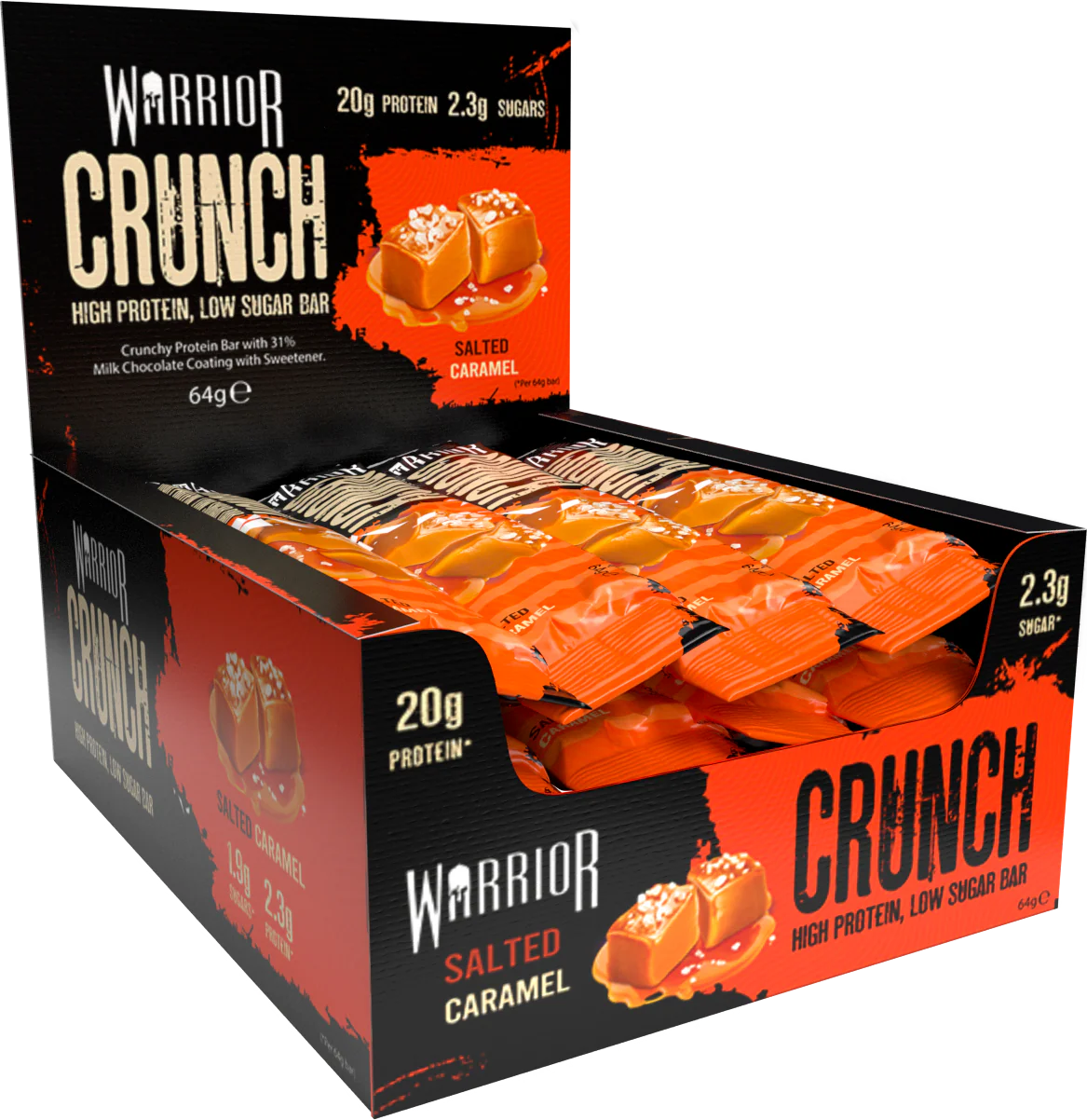 Warrior Crunch Protein Bar 12x64g