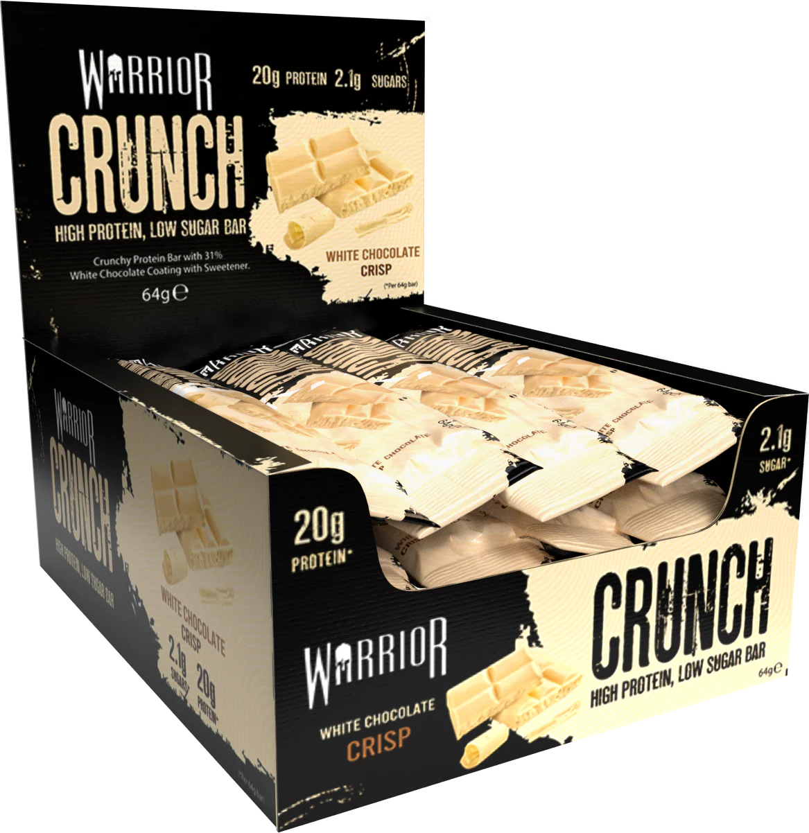 Warrior Crunch Protein Bar 12x64g