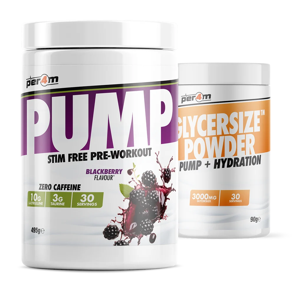 Per4m PUMP Stim-Free Pre-Workout – 495g