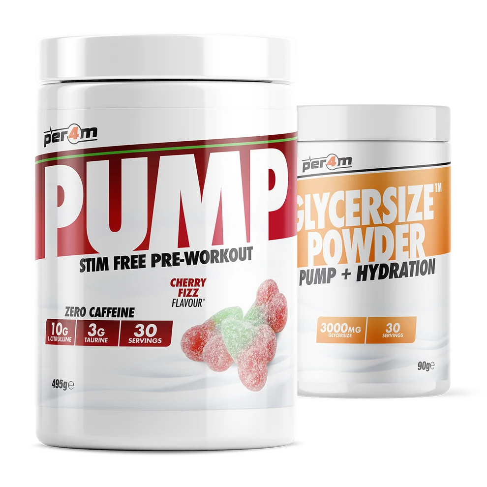 Per4m PUMP Stim-Free Pre-Workout – 495g