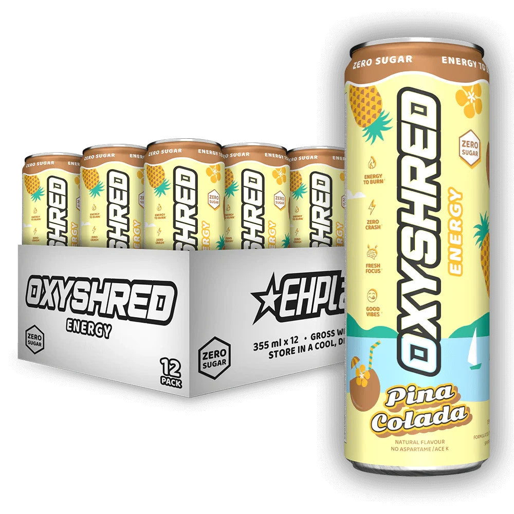 EHP Labs OxyShred Ultra Energy Drink RTD 12x355ml