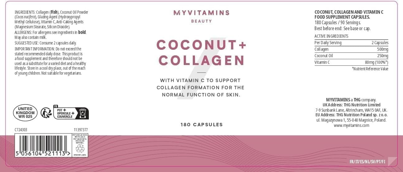 Myvitamins Coconut & Collagen