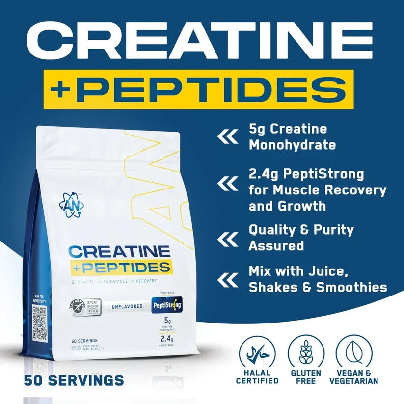 Applied Nutrition Creatine + Peptide 444g Unflavoured