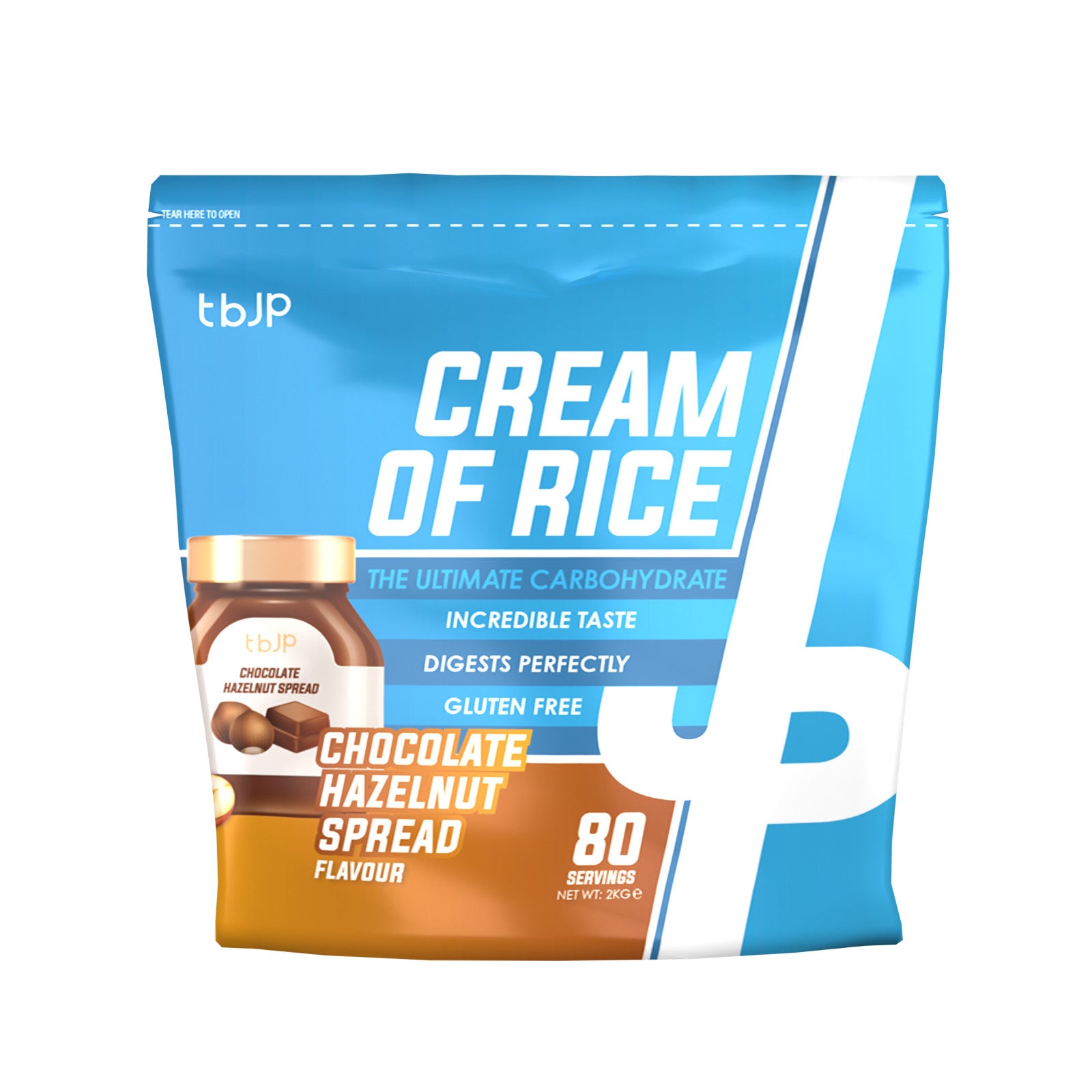 TBJP Cream of Rice 2kg | High Carb Powder | 21 Flavours