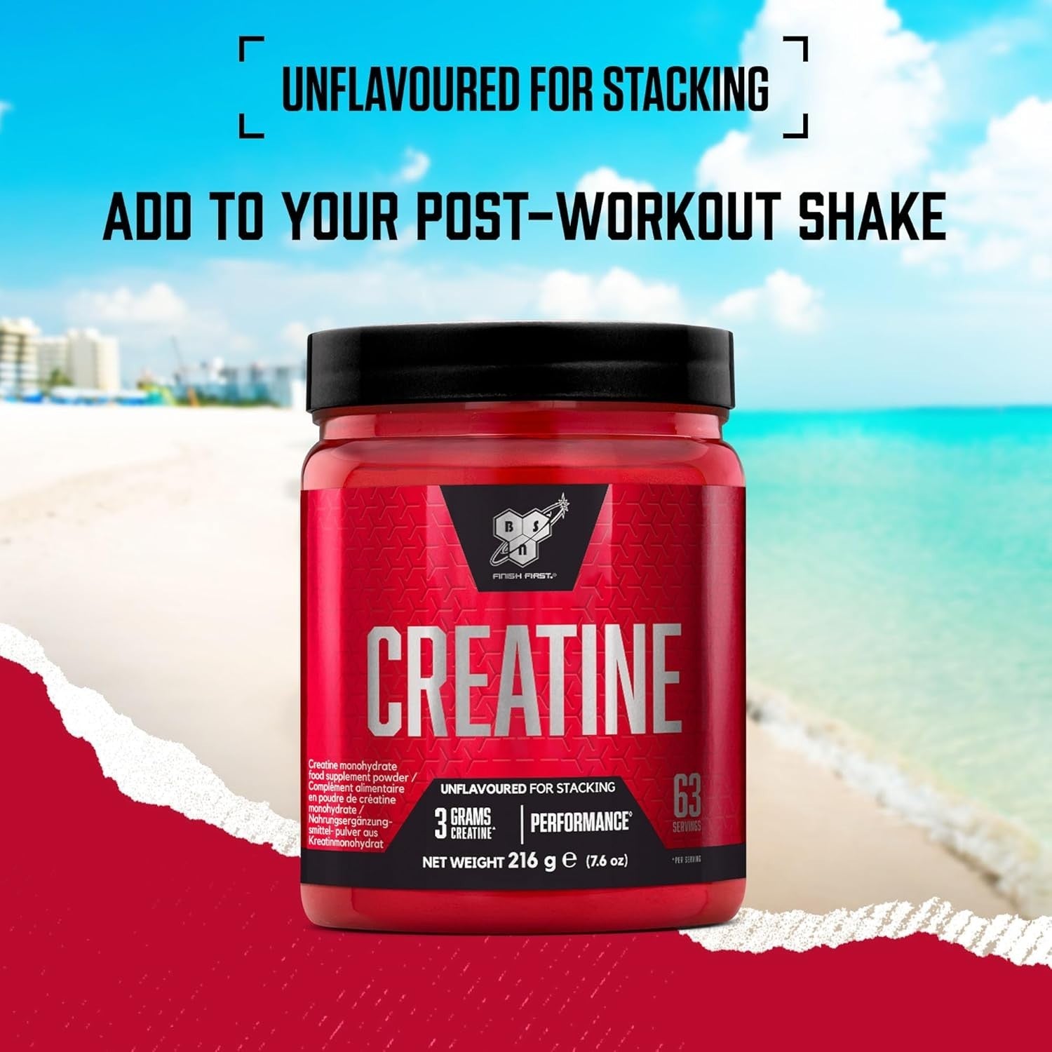 BSN Creatine DNA 216g Micronised Creatine Monohydrate