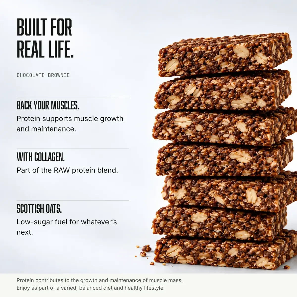 Warrior RAW Protein Flapjacks, 12 x 75g