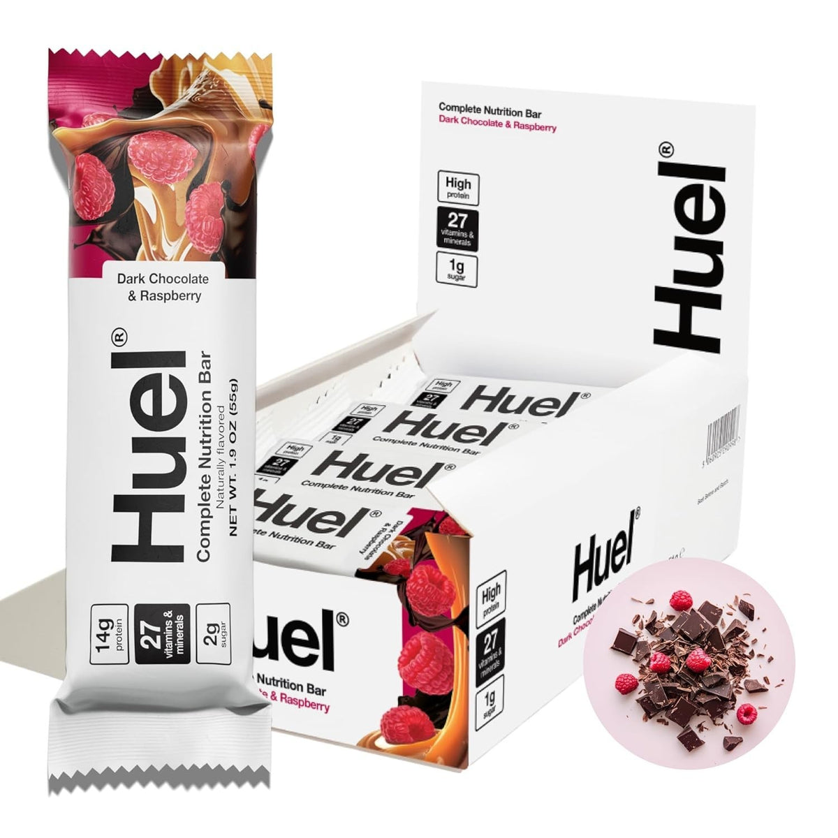 Huel Complete Nutrition Bar 12x55g 14g