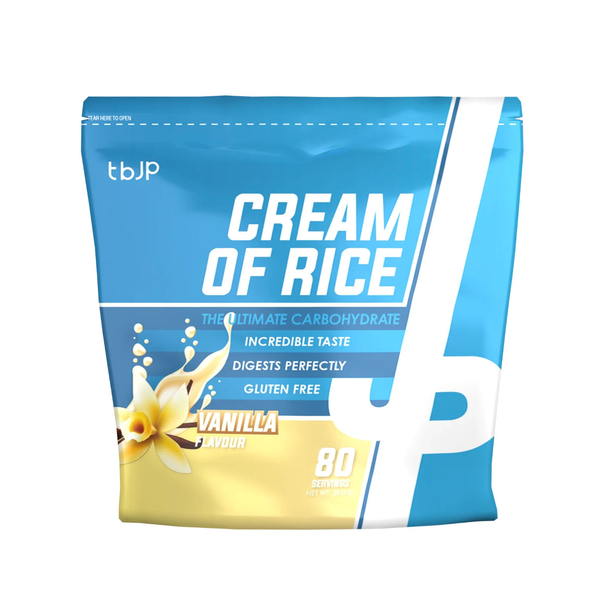 TBJP Cream of Rice 2kg | High Carb Powder | 21 Flavours