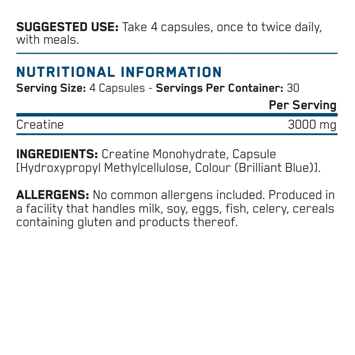 Applied Nutrition Creatine Monohydrate 3000mg