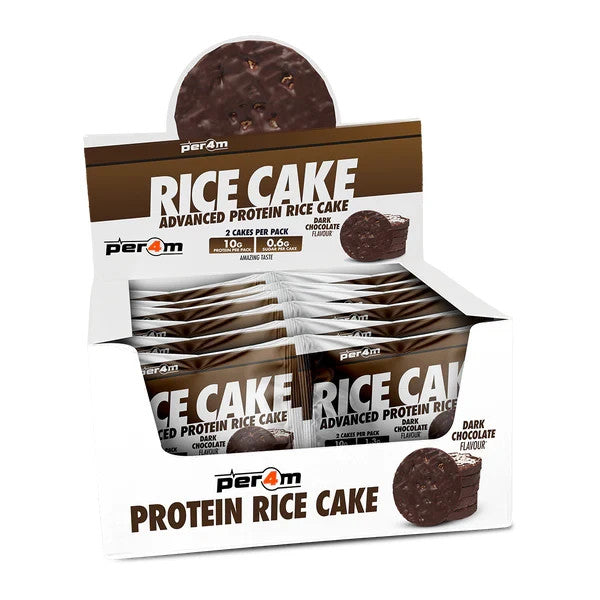 Per4m Protein Rice Cakes | 12 x 64g | 10g Protein Per Cake | Halal Suitable