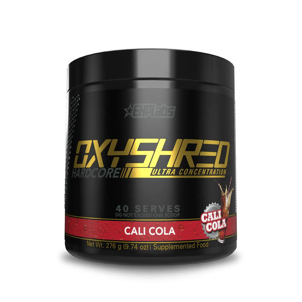 EHP Labs OxyShred Hardcore Fat Burner | 40 Srv | 4 Flavours Halal