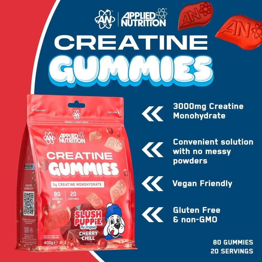 Applied Nutrition Creatine Monohydrate Gummies 80 Gummies 3g