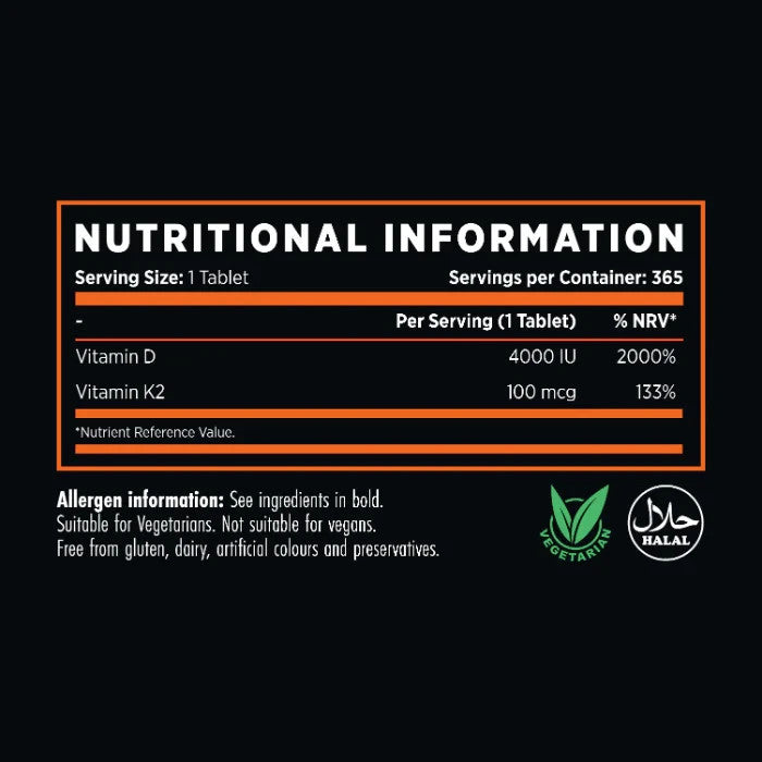 Refined Nutrition Ultra Vitamin D3 K2