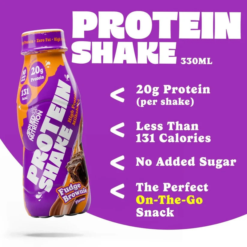 Applied Nutrition High Protein RTD Shake 8x330ml 20g