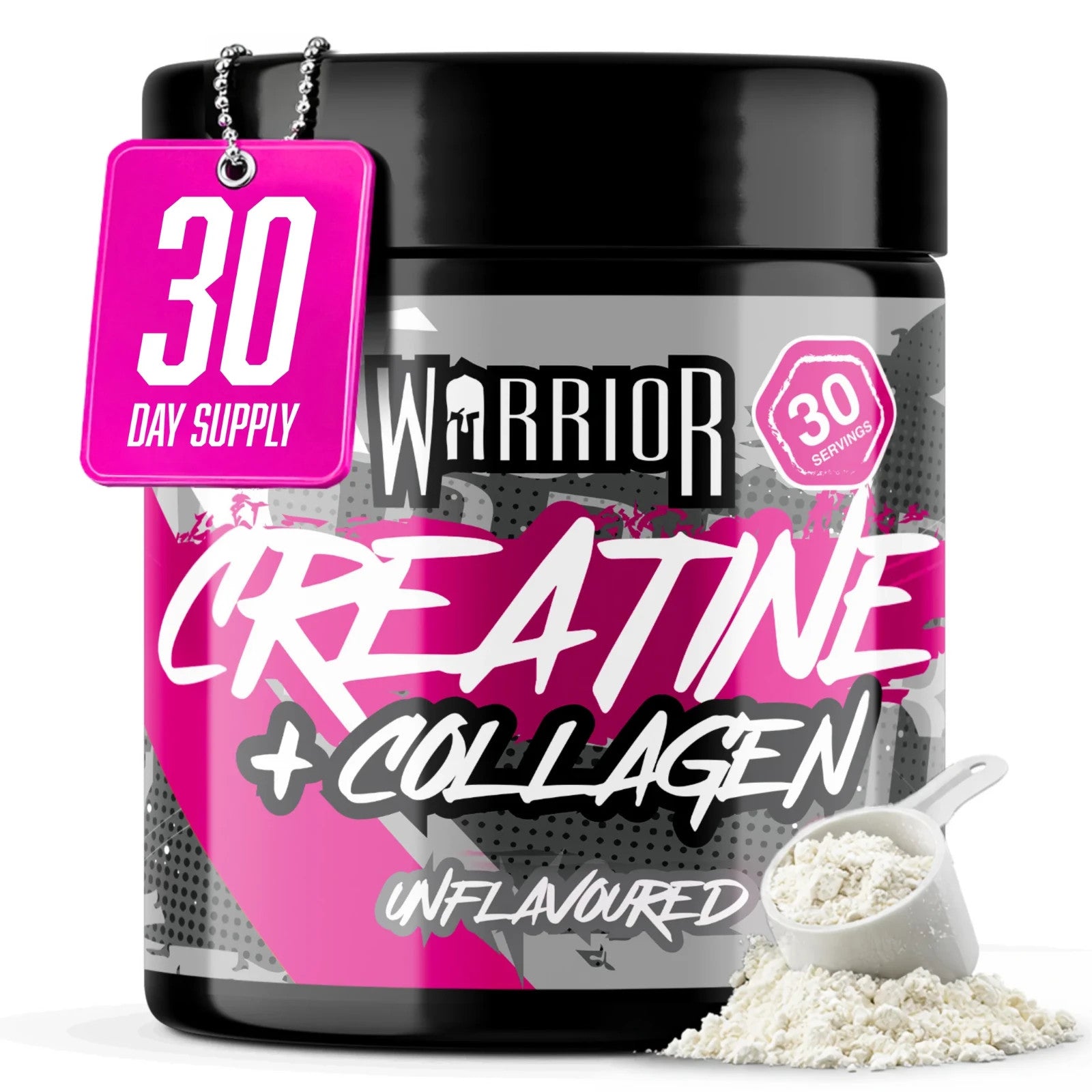 Warrior Creatine Plus Collagen 270g Unflavoured