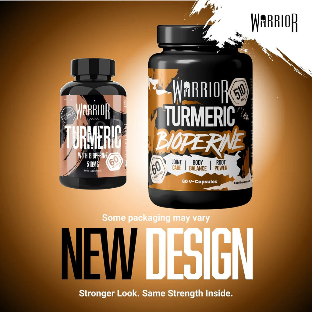 Warrior Turmeric & Bioperine 510mg
