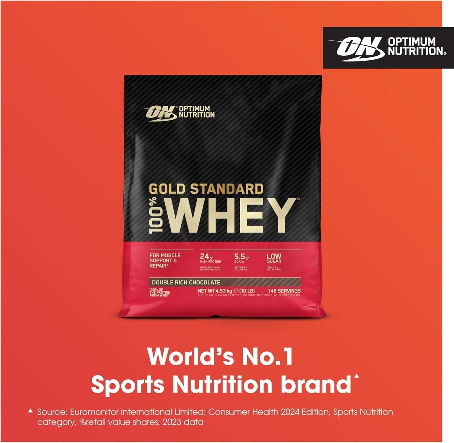 Optimum Nutrition Gold Standard 100% Whey 4.53kg