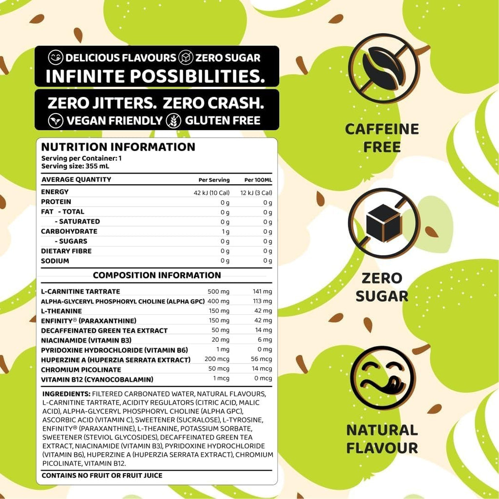 EHP Labs OxyShred Infinity RTD 12x355ml Zero Caffeine