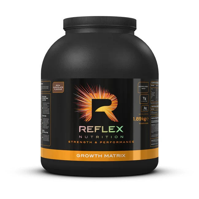 Reflex Nutrition Growth Matrix Whey Protein 1.8kg 36g Protein