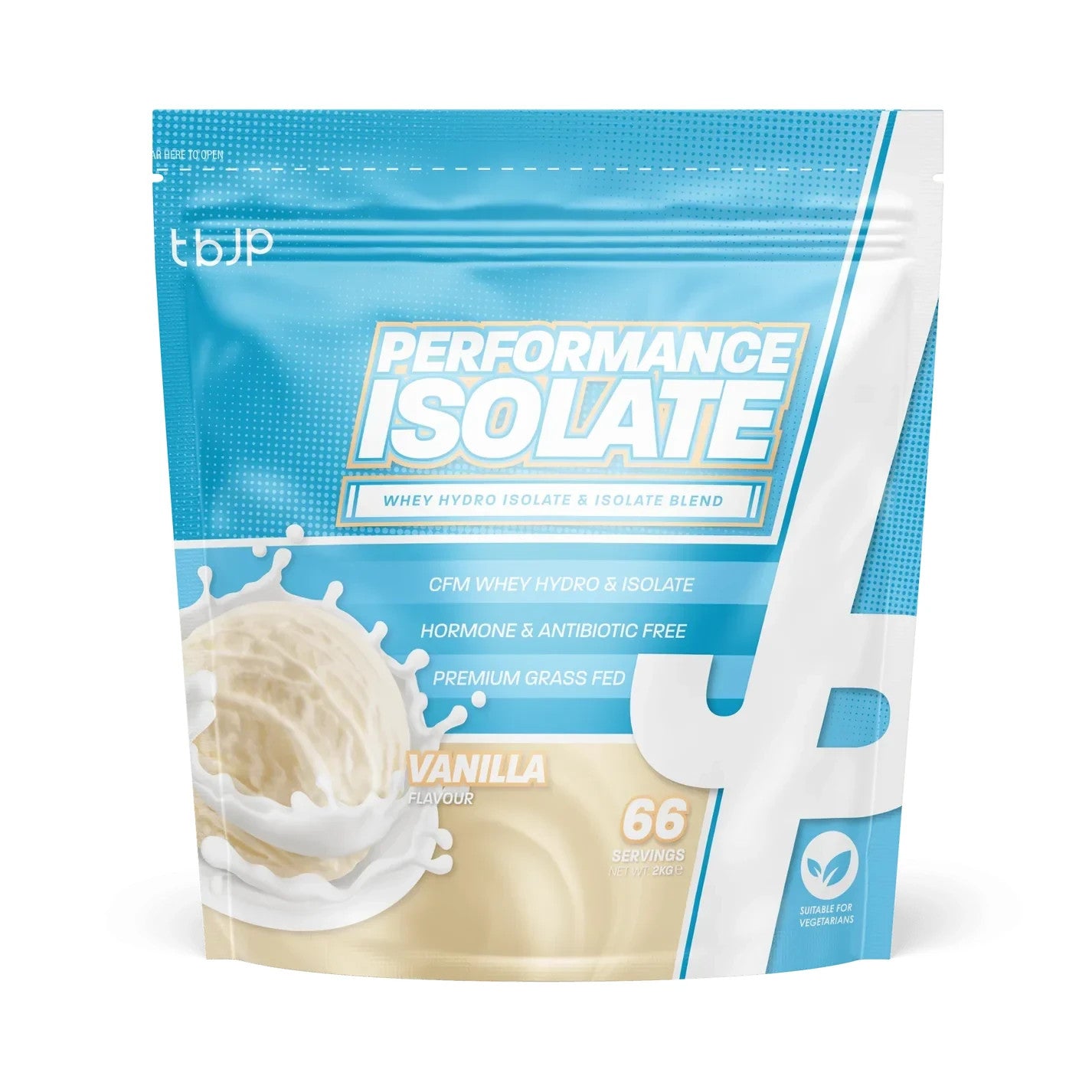 TBJP Performance Isolate 2kg 24g Protein