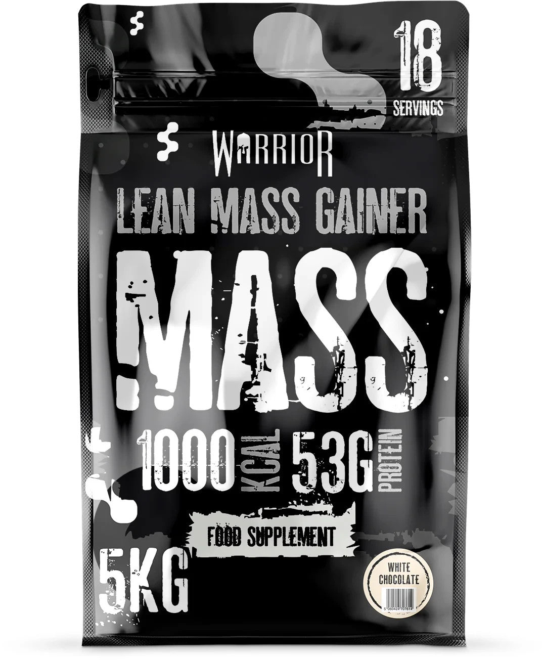Warrior Lean Mass Gainer 5040g | 61g Protein | Halal Certified | 3 Flavours