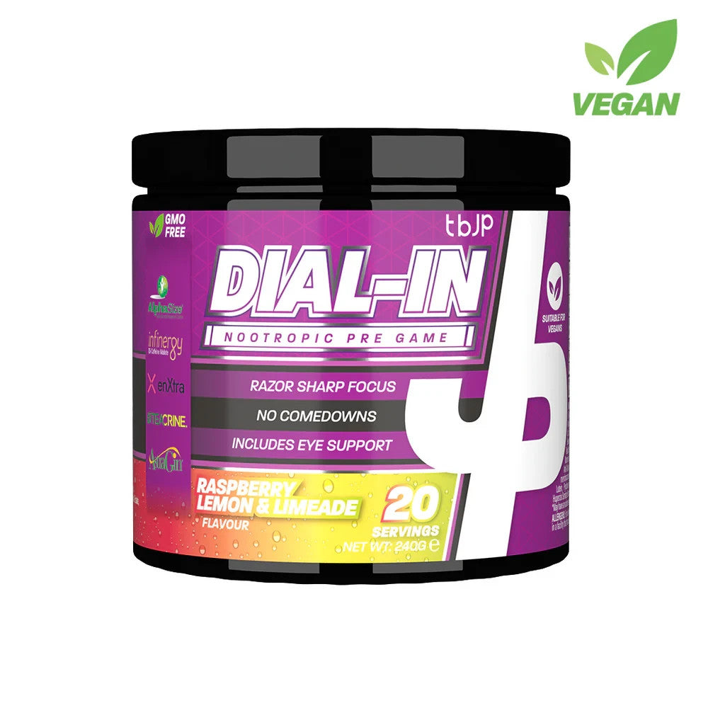 TBJP Dial In Nootropic Pre-Workout 240g