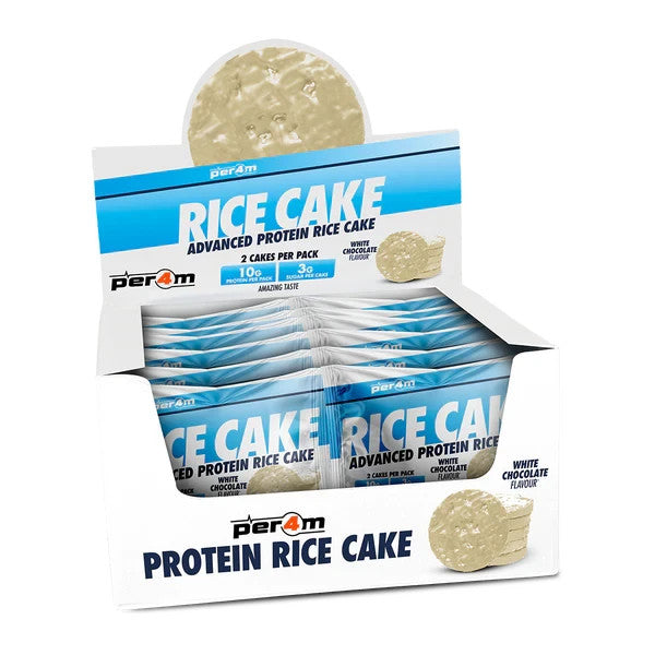 Per4m Protein Rice Cakes | 12 x 64g | 10g Protein Per Cake | Halal Suitable
