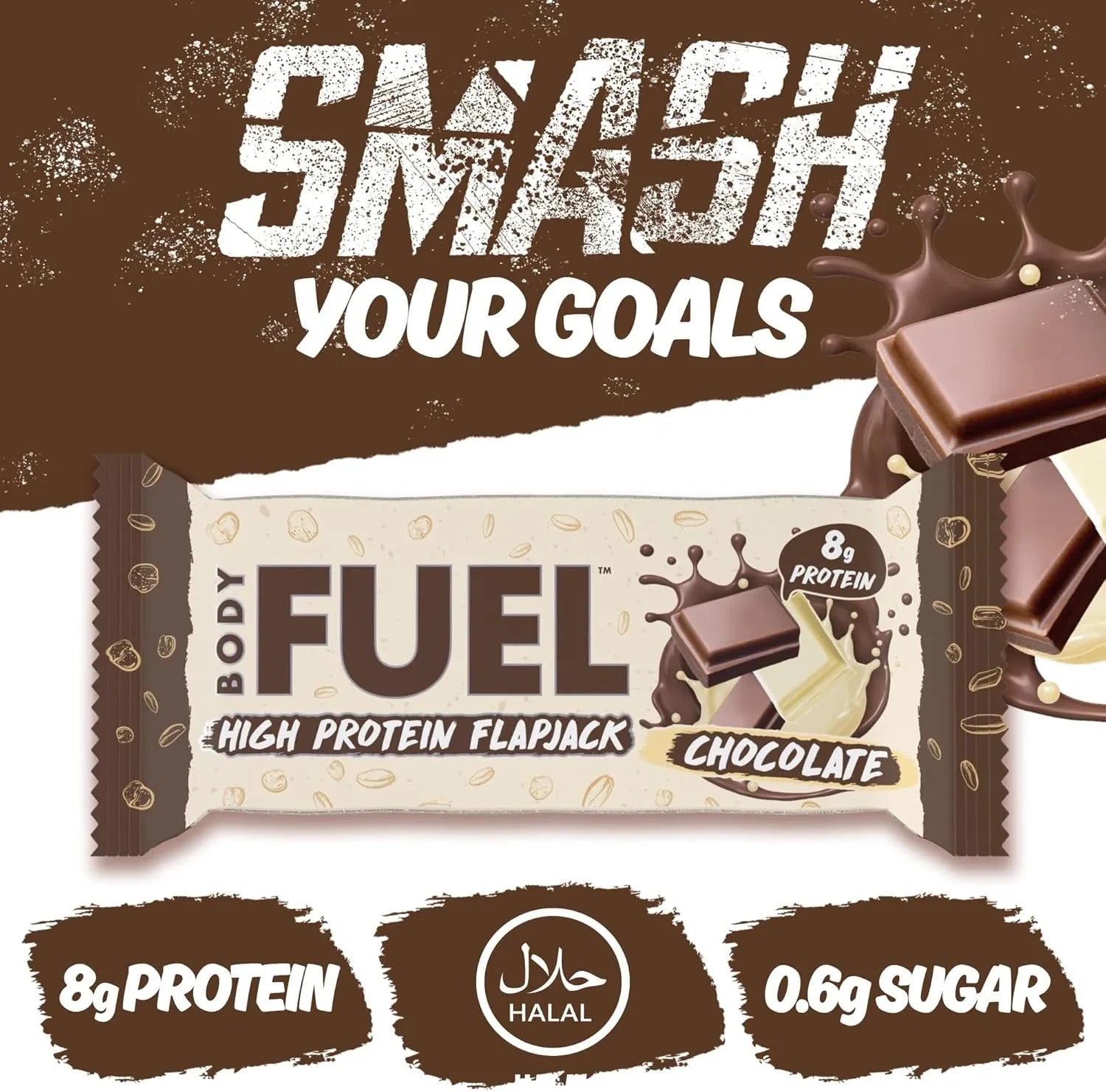 Applied Nutrition Body Fuel High Protein Flapjack 12x40g