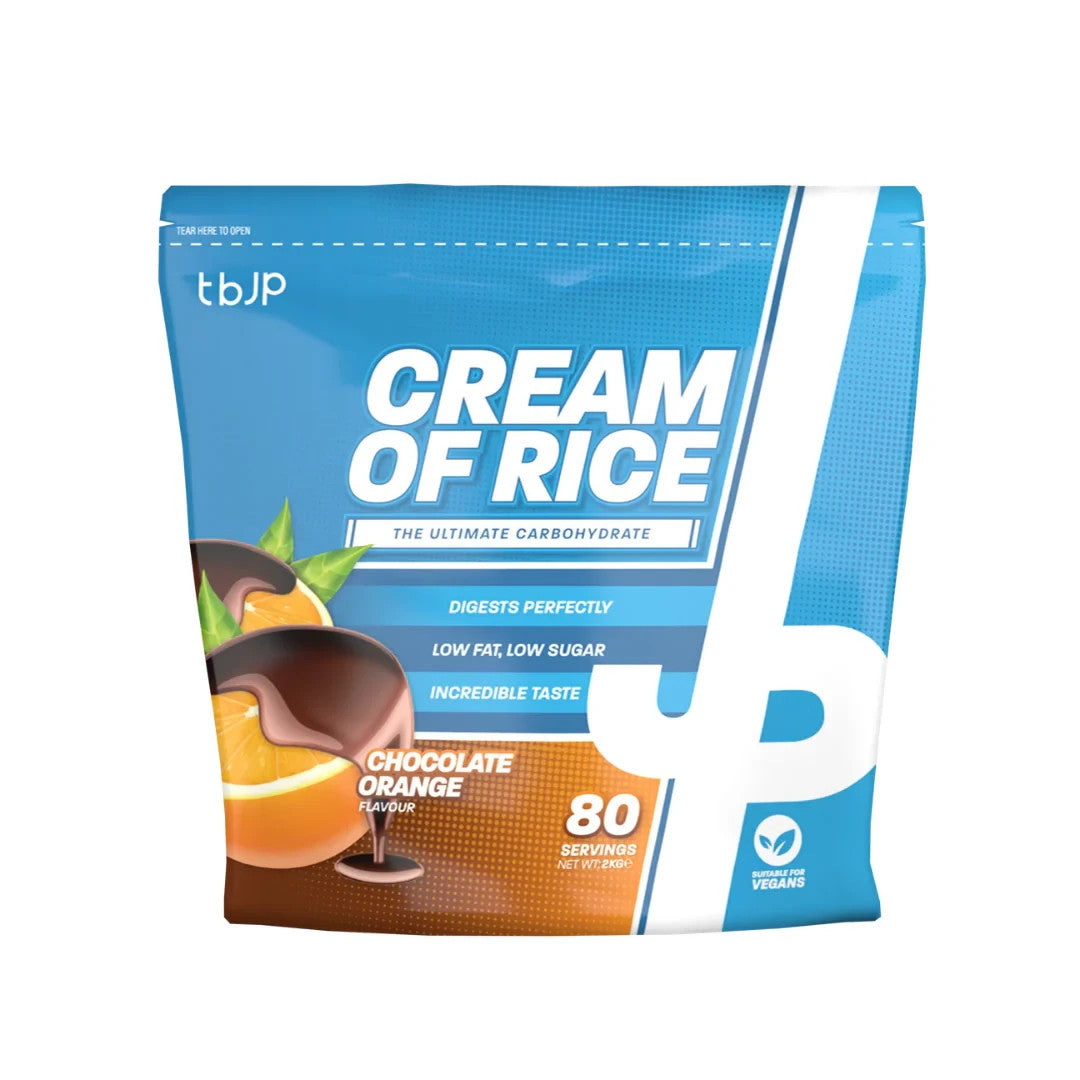 TBJP Cream of Rice 2kg | High Carb Powder | 21 Flavours