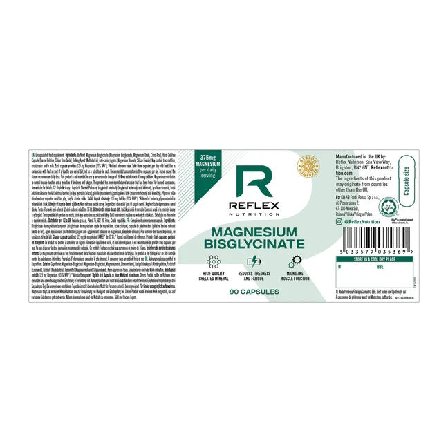 Reflex Nutrition Magnesium Bisglycinate 125mg