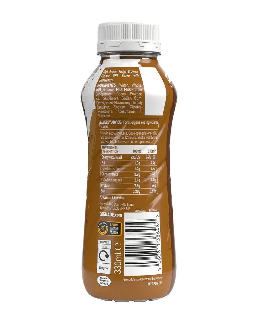 Grenade Protein Shake RTD 8x330ml