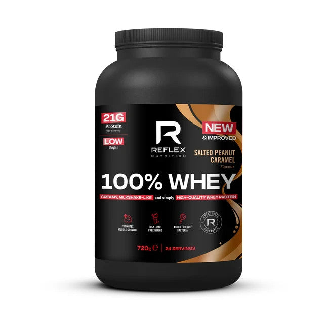Reflex Nutrition 100% Whey Protein 720g | 21g Protein | Halal Certified | 4 Flavours