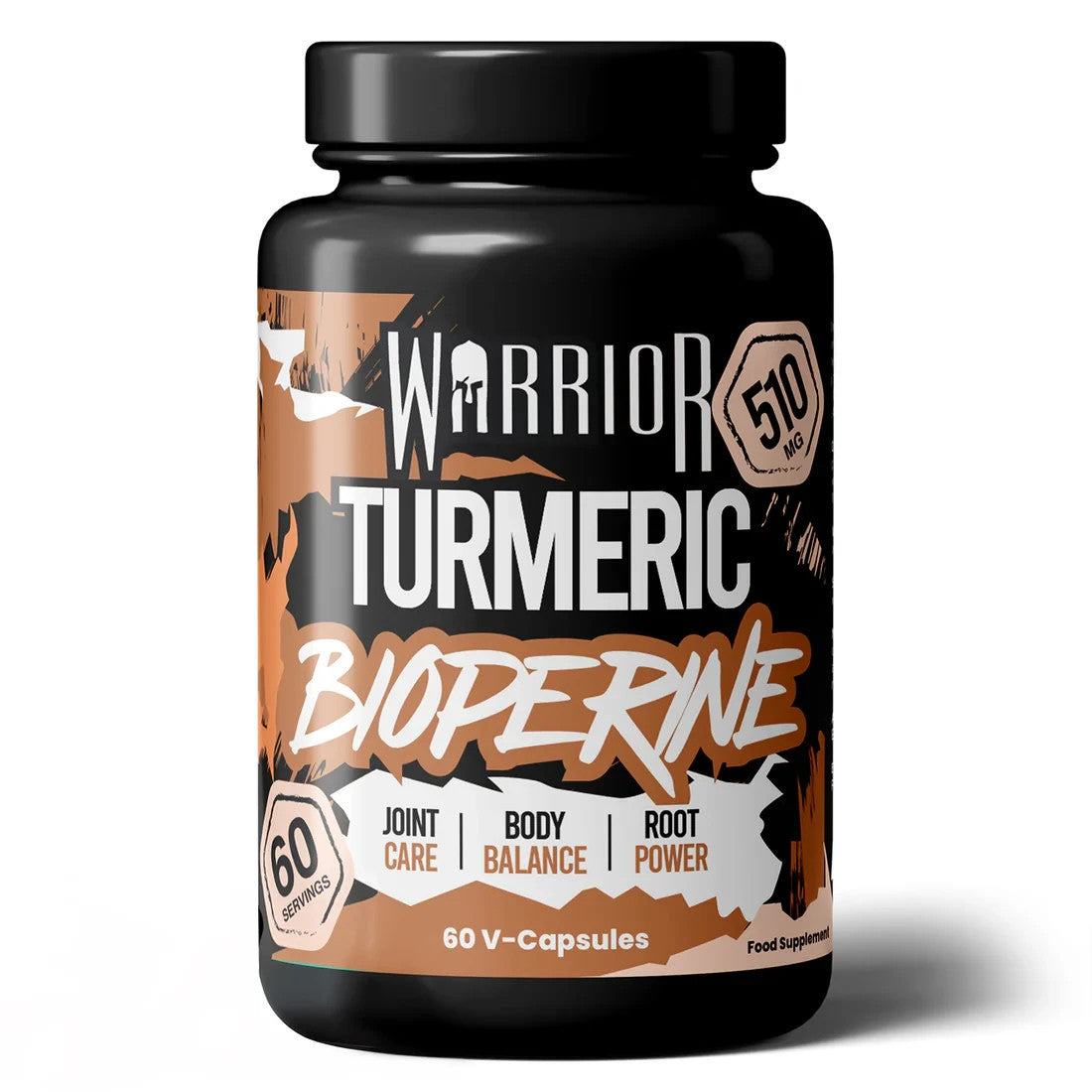 Warrior Turmeric & Bioperine 510mg