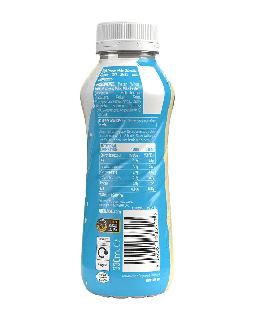 Grenade Protein Shake RTD 8x330ml