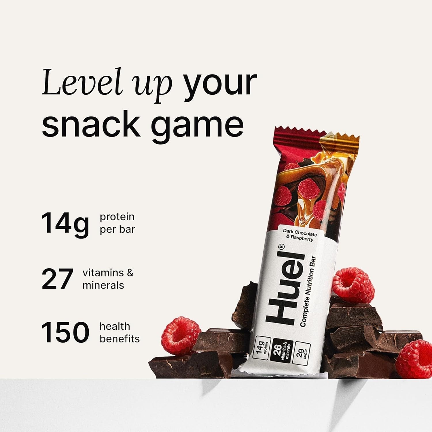 Huel Complete Nutrition Bar 12x55g 14g