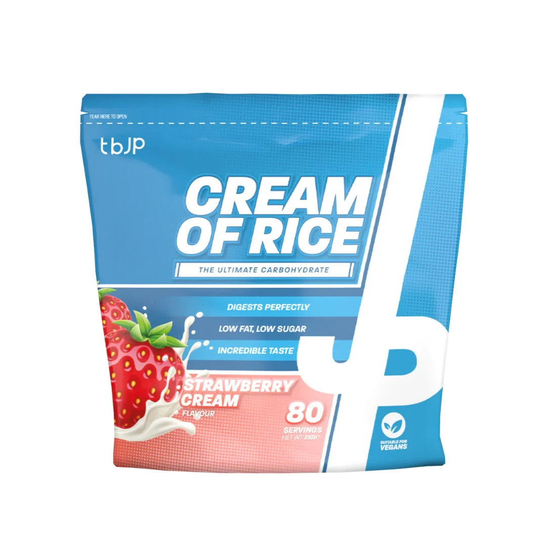 TBJP Cream of Rice 2kg | High Carb Powder | 21 Flavours