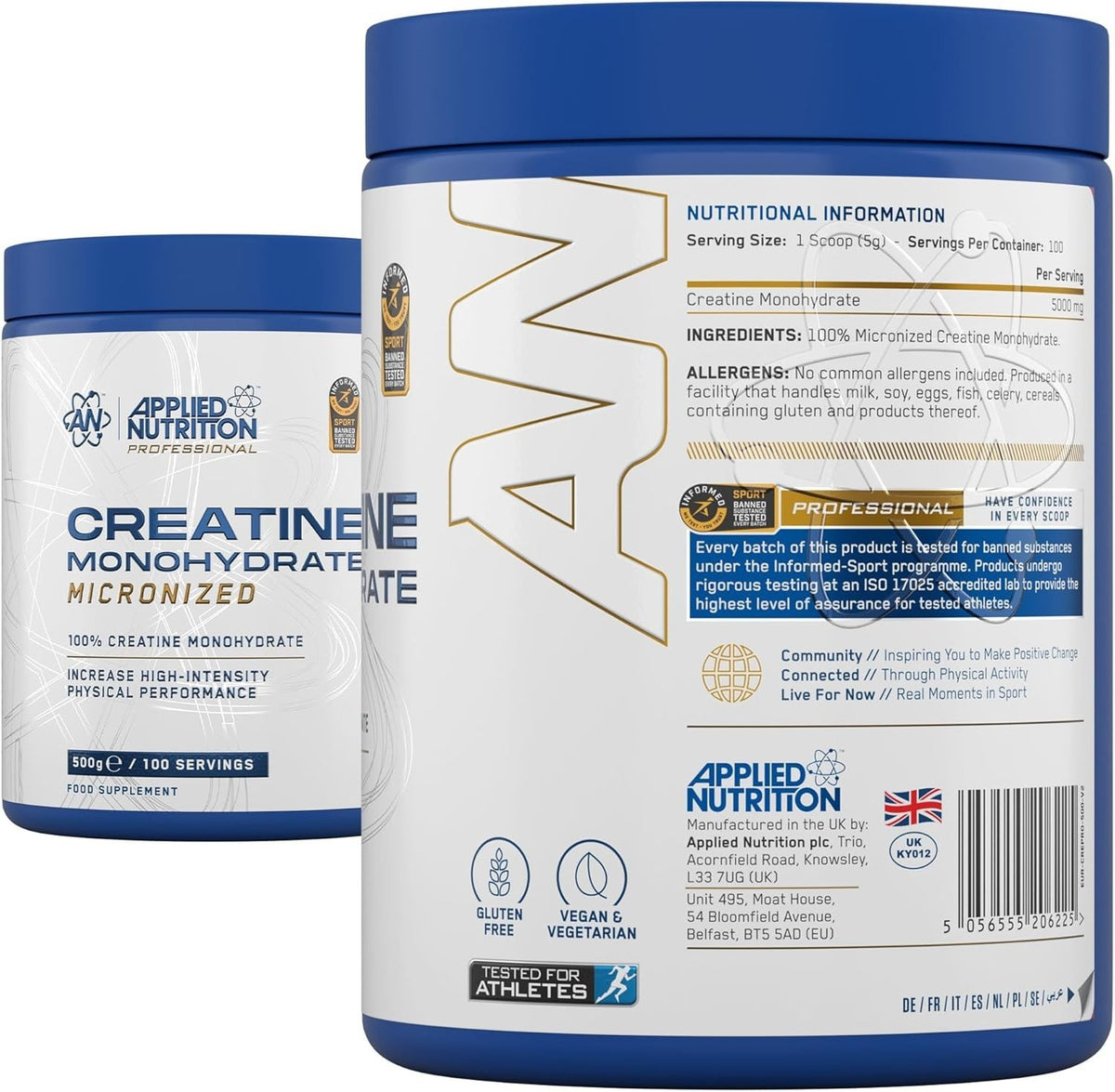Applied Nutrition Creatine Monohydrate 500g