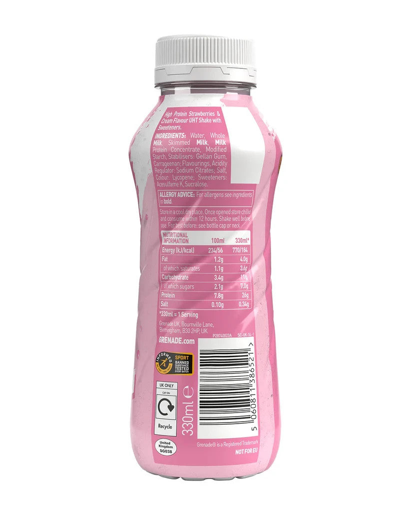Grenade Protein Shake RTD 8x330ml