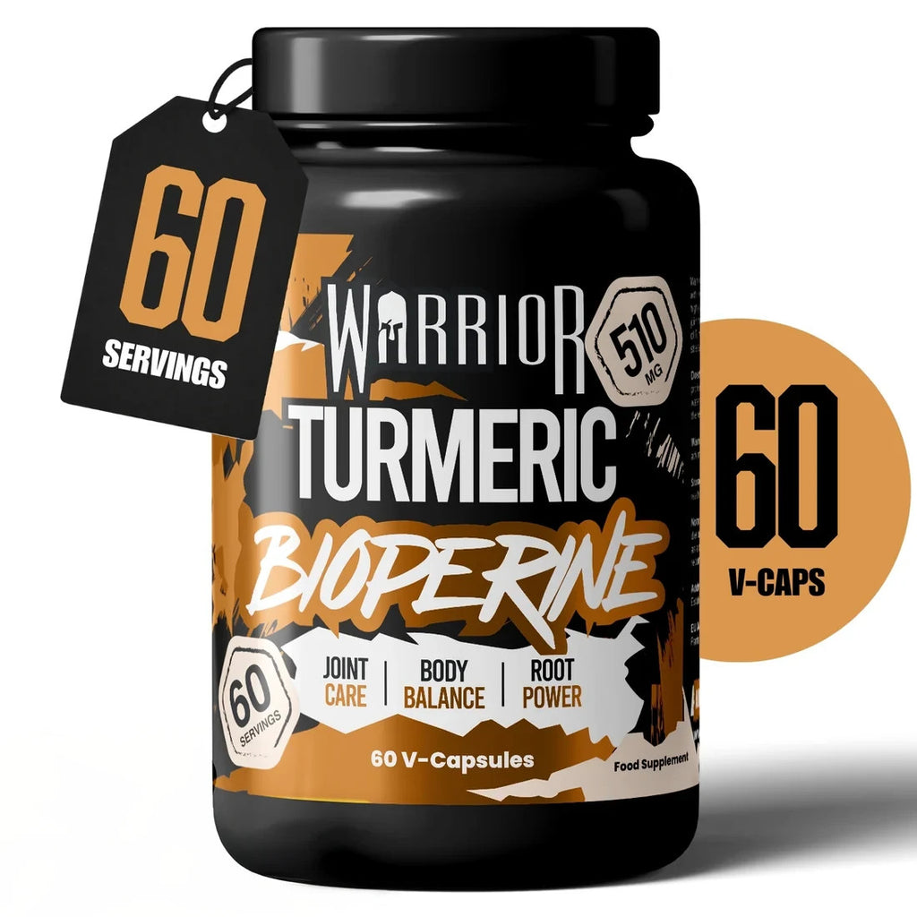 Warrior Turmeric & Bioperine 510mg