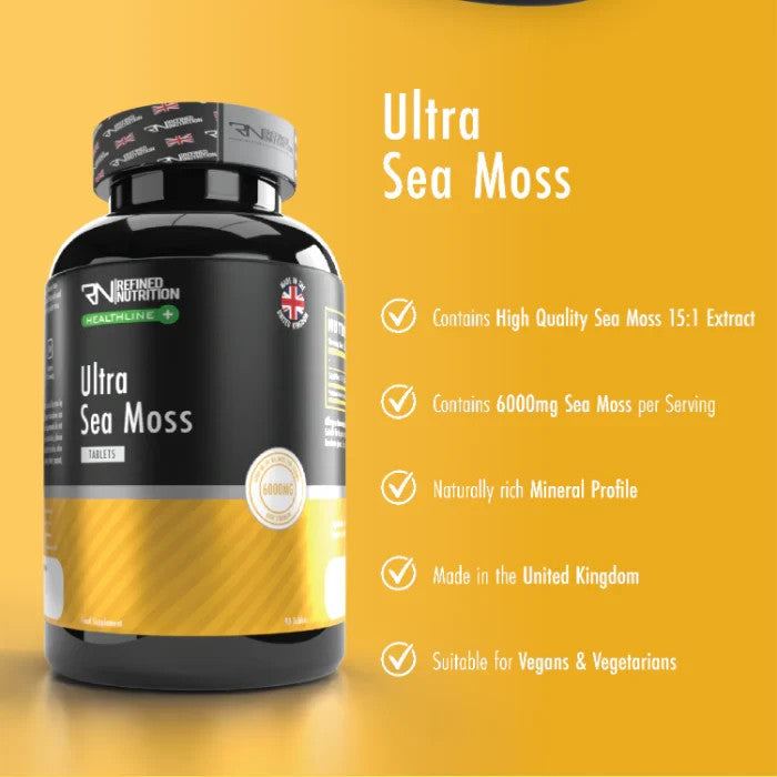 Refined Nutrition Ultra Sea Moss 6000mg