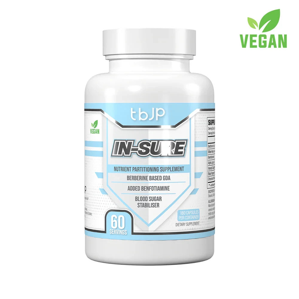 TBJP In-Sure 180 Caps | GDA & Berberine | 60 Servings | Halal Suitable