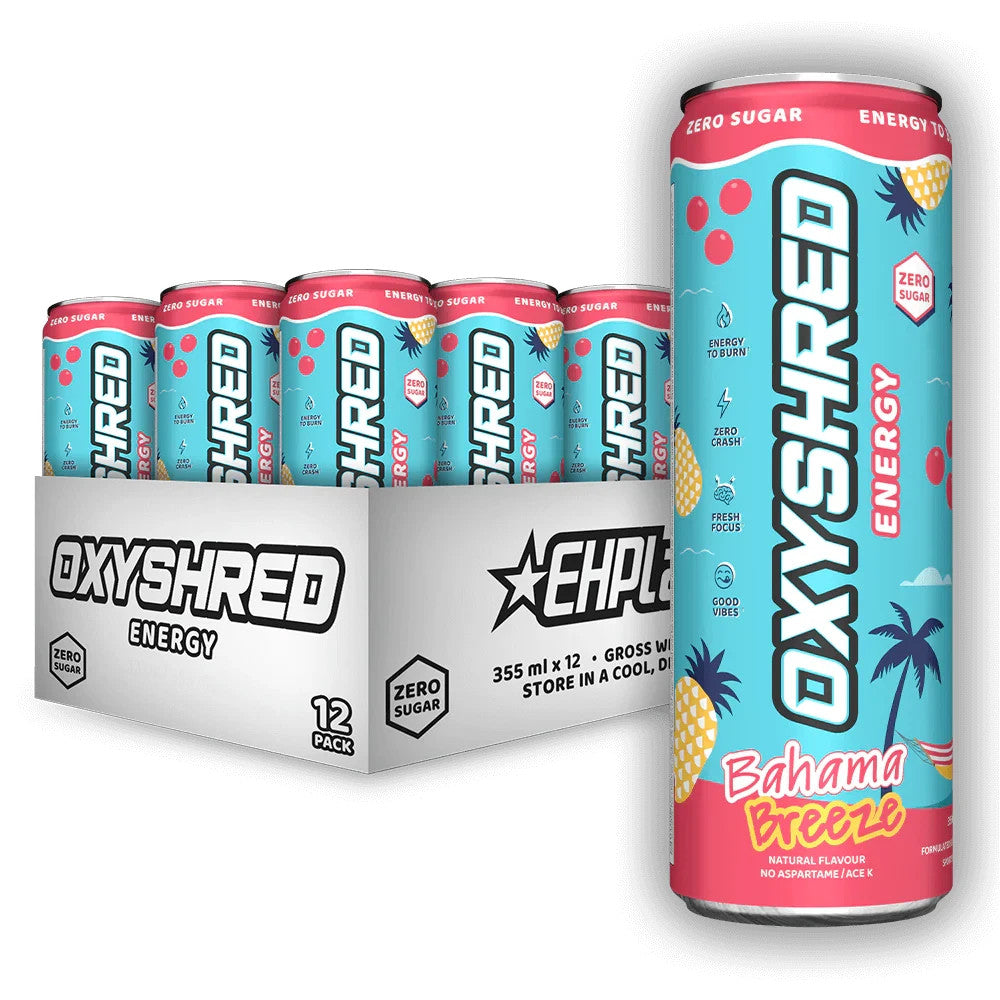 EHP Labs OxyShred Ultra Energy Drink RTD 12x355ml