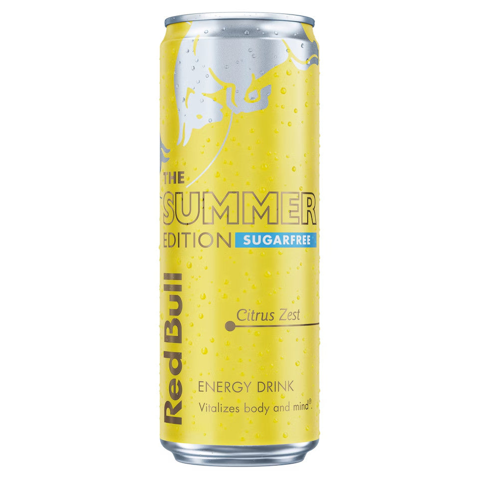 Red Bull Sugar Free Energy Drink 12x355ml
