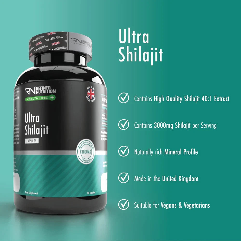 Refined Nutrition Ultra Shilajit 3000mg