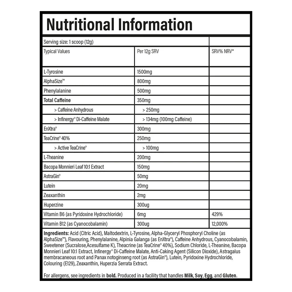 TBJP Dial In Nootropic Pre-Workout 240g