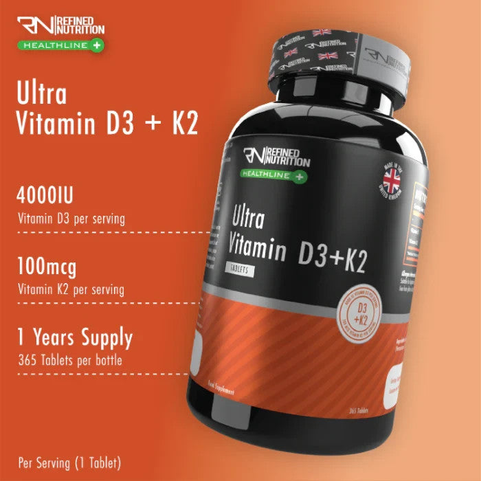 Refined Nutrition Ultra Vitamin D3 K2
