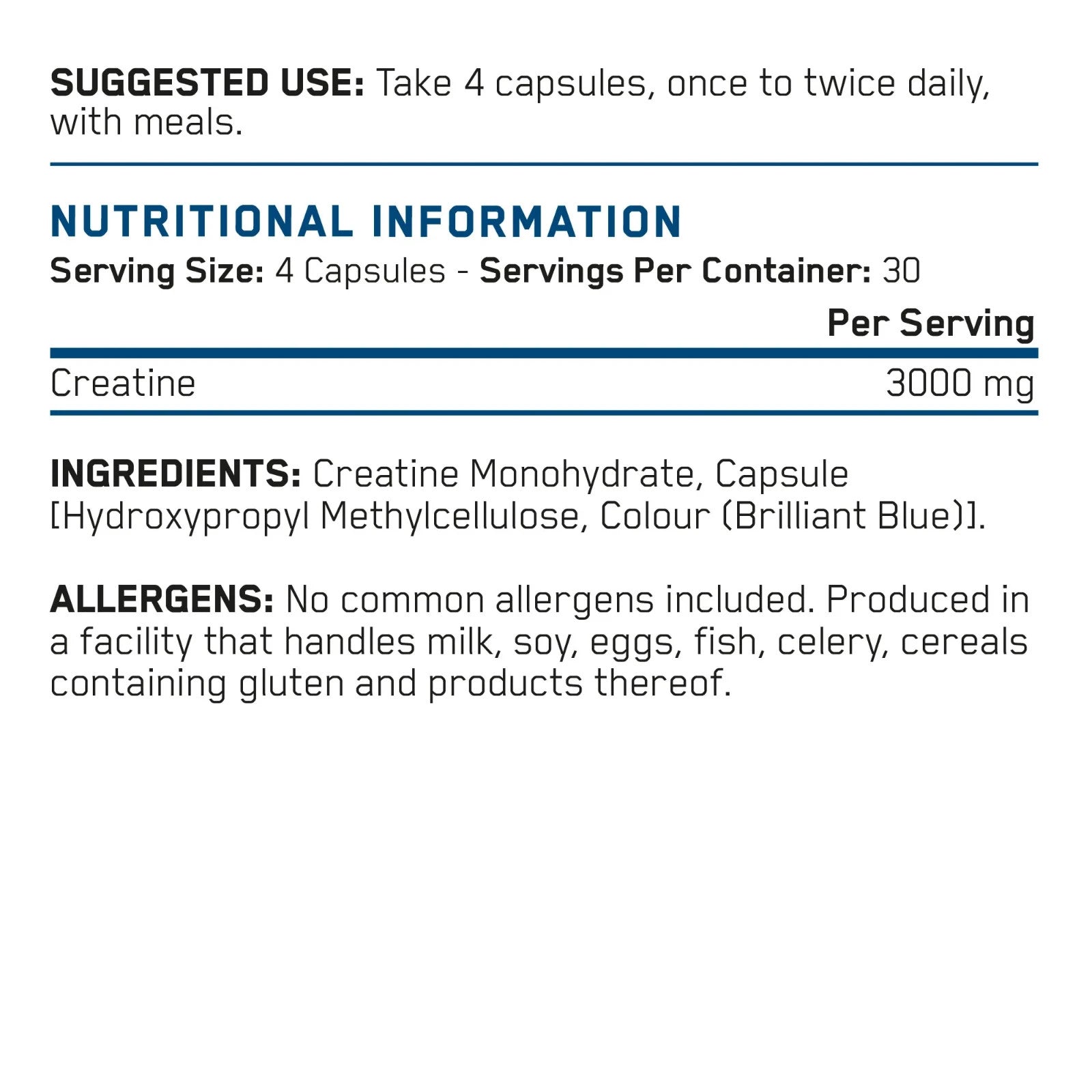 Applied Nutrition Creatine Monohydrate 3000mg