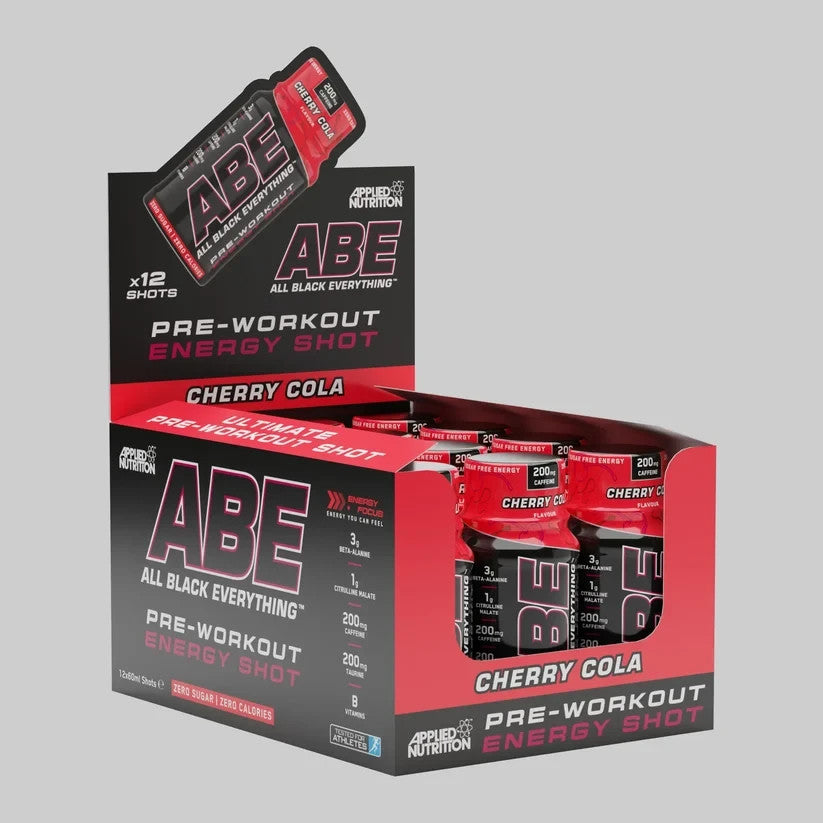 Applied Nutrition ABE (All Black Everything) Shots 12x60ml Blue Lagoon