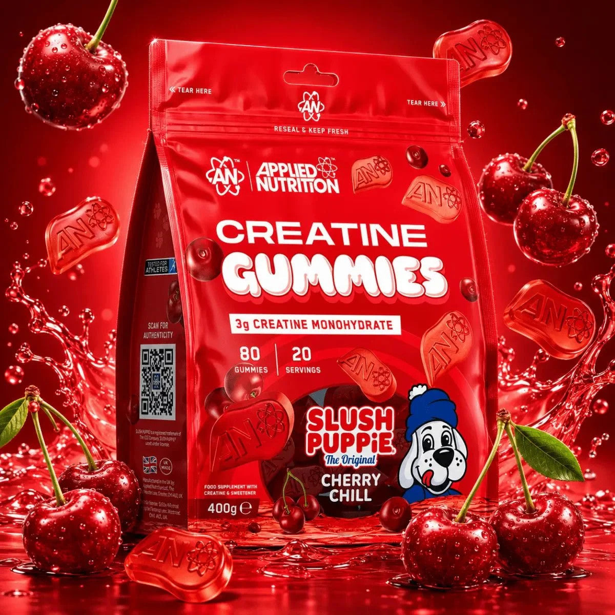 Applied Nutrition Creatine Monohydrate Gummies 80 Gummies 3g